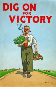 Grav videre efter Propagandaplakat for Victory World War Two, 1940